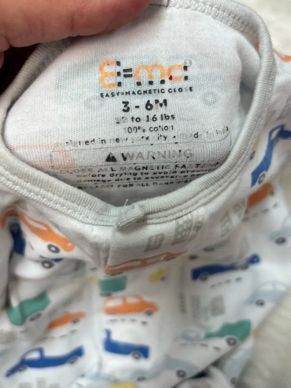* | Magnetic Me | sleeper. Size 3-6 months.